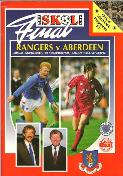 Rangers (Glasgow) FC v Aberdeen FC